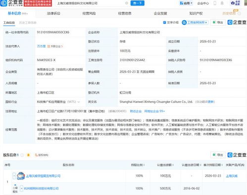 順網科技新設文化公司，拓展AI與信息系統集成新賽道